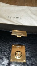 LOEWE ロエベ セカンドバッグ クラッチバッグ レザー ブラック 黒　メンズ_画像5