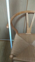 ④Carlhansen & son カールハンセン＆サン Yチェア 直接取り引き可 Danish chair デニッシュ チェア 椅子 木製 デザイナーズ 編込 美品_画像4
