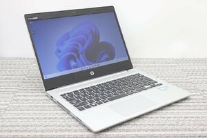 N1207◎1円【i5第8世代】HP / ProBook 430 G6 / CPU：core i5-8265U@1.60GHz / メモリ：8G / SSD：256G / Windows11 Pro