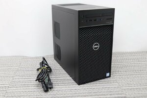 D1214【i7第8世代】DELL / Precision 3630 Tower / CPU：core i7-8700@3.20GHz / メモリ：32G / SSD：512GB[OS]HDD：2TB / Windows 11Pro