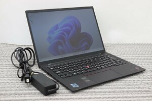 N1225【新品SSD★i7★第11世代★】lenovo / ThinkPad X1Carbon Gen9 / CPU：core i7-1165G7@2.80GHz / メモリ：16GB / SSD：256GB / Window