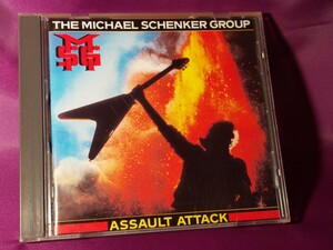 CD♪MICHAEL SCHENKER GROUP/ASSAULT ATTACK 黙示録 リマスター盤♪名盤