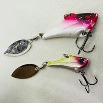 送料140円『ノリーズ インザベイト 12g 30g 2個セット』3点落札送料無料■NORIES In THE BAIT スピンテールジグ ブレード_画像5