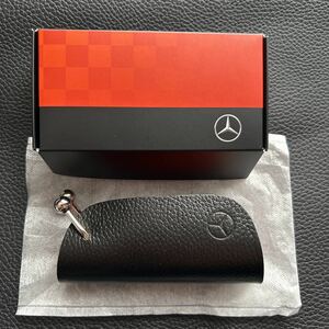 箱付き未使用★Mersedes Benz メルセデスベンツ 　牛革製　オリジナルキーケース　純正　ノベルティ★非売品