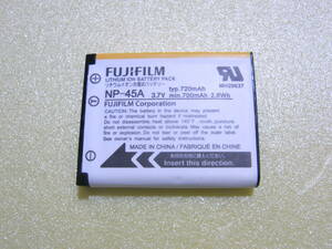 【即決】 FUJIFILM　フジフイルム 【純正品】 　バッテリー NP-45A　 動作品