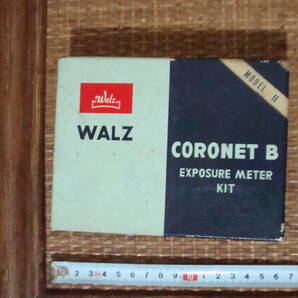 デッドストック WALZ CORONET B EXPOSURE METER KIT 現状品の画像1