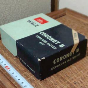 デッドストック WALZ CORONET B EXPOSURE METER KIT 現状品の画像2