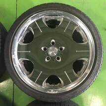 NT333 中古 RAYS レイズ ANCELTION グラッセンハイト GLASSENHEIT ホイール 19×8.5J +45 19×8.5J +26 PCD 114.3 タイヤ 245/35R19 4本_画像5