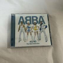 ●P140●CD アバ ABBA 40/40 ベスト・セレクション_画像1