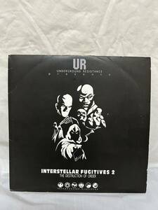 P328 LP レコード UNDERGROUND RESISTANCE/INTERSTELLAR FUGITIVES 2/THE DESTRUCTION OF ORDER/UNDERGROUND RESISTANCE/UR-069/US盤 2枚組