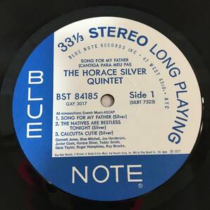 P301○LP レコード 美盤 BLUENOTE ブルーノート 完全限定盤 ホレス・シルヴァー ソング・フォー・マイ・ファーザー GXF-3017 HORACE SILVERの画像4