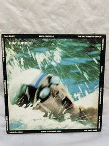 ◎P426◎LP レコード ザット・サマー オリジナル・サウンドトラック ORIGINAL SOUNDTRACK That Summer!/パティ・スミス 他/見本盤 白ラベル