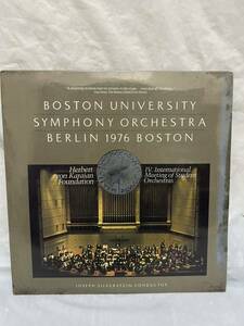 ◎P559◎LP レコード 未開封 Boston University Symphony Orchestra/Joseph Silverstein//Berlin 1976 Boston/US盤