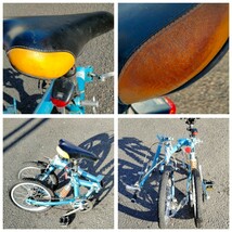 1260　EASY COMMUNICATION SINCE 1981 折りたたみ自転車現状出品致します。_画像9