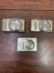 1219 デジタルカメラ FUJIFILM Nikon 3台セット ジャンク扱い
