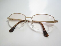 空◆極美品　HARDY AMIES　HD-1051 S　COL.1　Ti-P/NT　ハーディエイミス　ウェリントン型　老眼鏡仕様　眼鏡_画像2