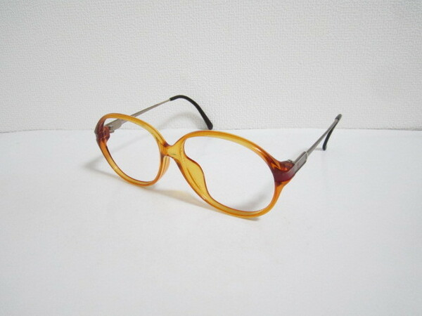 空◆1970s　1980s　ビンテージ　レトロ　FRAME GERMANY　terry brogen　8607A　30　飴色鼈甲系　コンビ　眼鏡　程度良品