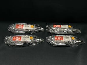 廃番品　ジェットマーカー　 slim流星　CE-152 アンバー　槌屋ヤック　12V　24V共用　4個　レトロ　デコトラ　トラックショップASC