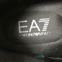 エンポリオアルマーニ EMPORIOARMANI スニーカー US9 - 化学繊維 黒 メンズ EA7/インソール取外し可 靴_画像5