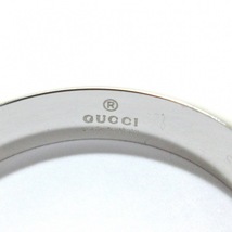 グッチ GUCCI リング 17 アイコン K18WG 美品 アクセサリー（指）_画像5