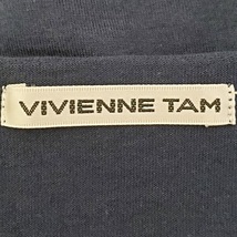 ヴィヴィアンタム VIVIENNE TAM 長袖カットソー サイズ0 XS - ネイビー×アイボリー×マルチ レディース 花柄 トップス_画像3