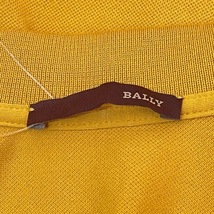 バリー BALLY カーディガン サイズI40 M - ダークイエロー×アイボリー レディース 半袖 トップス_画像3
