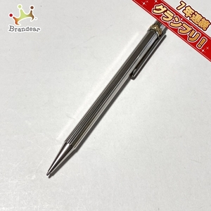 カルティエ Cartier ボールペン - 金属素材 シルバー×ゴールド インクなし ペン