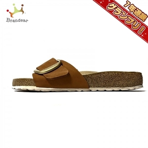 Birkenstock BIRKEN STOCK Mr./Ms. 24 - Женская обувь из нубука светло-коричневого цвета