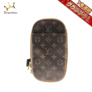 ルイヴィトン LOUIS VUITTON ワンショルダーバッグ M51870 ポシェットガンジュ モノグラム・キャンバス - CA0093 バッグ モノグラム