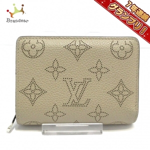 ルイヴィトン LOUIS VUITTON 2つ折り財布 M80817 ポルトフォイユクレア パーフォレーションを施したマヒナ・レザー（皮革の種類：牛革）