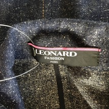 レオナール LEONARD サイズ13AR M - ネイビー レディース 長袖/デニム/春/秋 ジャケット_画像3