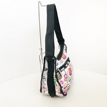 レスポートサック LESPORTSAC ショルダーバッグ - レスポナイロン 白×黒×マルチ 虹/ハワイ バッグ_画像2