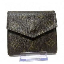 ルイヴィトン LOUIS VUITTON Wホック財布 M61660 ポルトモネビエ(新型) モノグラム・キャンバス MI0922 財布 モノグラム_画像2