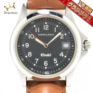 HAMILTON(ハミルトン) 腕時計 カーキ 8775 ボーイズ 黒
