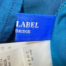 ブルーレーベルクレストブリッジ BLUE LABEL CRESTBRIDGE 半袖カットソー サイズ38 M - ブルーグリーン×ダークネイビー×マルチ トップス_画像4