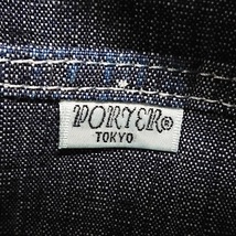 ポーター PORTER/吉田 ショルダーバッグ - デニム ネイビー ストラップ着脱可/斜めがけ/ミニバッグ バッグ_画像8