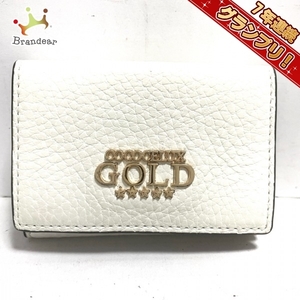 ココセリュックスゴールド COCOCELUX GOLD 3つ折り財布 - レザー アイボリー 型押し加工 財布