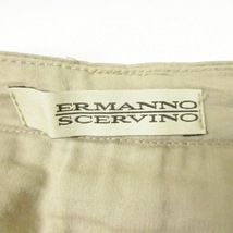 エルマノシェルビーノ ERMANNO SCERVINO パンツ サイズ42 L - グレーベージュ×ライトブラウン レディース フルレングス ボトムス_画像3