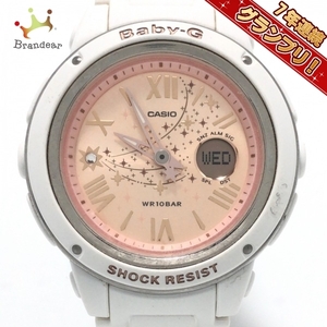 CASIO(カシオ) 腕時計 Baby-G BGA-150ST レディース スターダイアルシリーズ/スワロフスキークリスタル/アナデジ ピンク