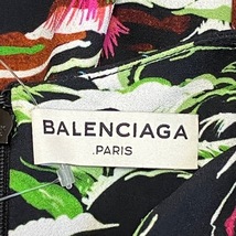 バレンシアガ BALENCIAGA 半袖カットソー サイズ36 S - 黒×ピンク×マルチ レディース クルーネック トップス_画像3