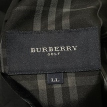 バーバリーゴルフ BURBERRYGOLF サイズLL - 黒 メンズ 長袖/春/秋 コート_画像3