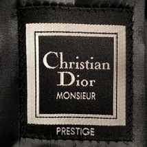 クリスチャンディオールムッシュ Christian Dior MONSIEUR サイズM - チャコールグレー メンズ 冬物/長袖/カシミア コート_画像3