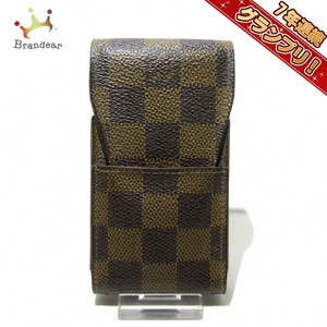 ルイヴィトン LOUIS VUITTON シガレットケース N63024 エテュイ・シガレット ダミエ・キャンバス エベヌ CT1120 財布 ダミエ