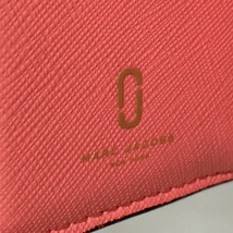 マークジェイコブス MARC JACOBS 2つ折り財布 ザ スナップショット レザー ベージュ×アイボリー L字ファスナー 財布_画像5