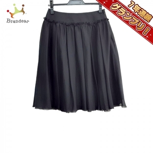 エムズグレイシー M'S GRACY スカート サイズ40 M 黒 レディース ラメ ボトムス