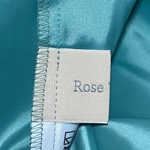 ローズティアラ Rose Tiara サイズ46 XL - グリーン×パープル×マルチ レディース ハイネック/七分袖/ロング/花柄 美品 ワンピース_画像3