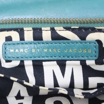 マークバイマークジェイコブス MARC BY MARC JACOBS ショルダーバッグ M392005 ターンロックパーシー レザー ブルーグリーン バッグ_画像8