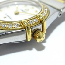 OMEGA(オメガ) 腕時計■美品 コンステレーション マイチョイス 1365.71 レディース SS×K18YG/ダイヤベゼル/シェル文字盤 ホワイトシェル_画像8