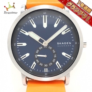 SKAGEN(スカーゲン) 腕時計 COLDEN SKW6648 メンズ ラバーストラップ ブルー