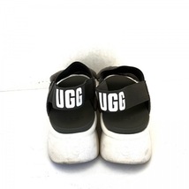 アグ UGG サンダル 23.5 1101919 シルバーレイク スエード×ムートン×化学繊維 ダークグレー×グレー レディース 靴_画像3